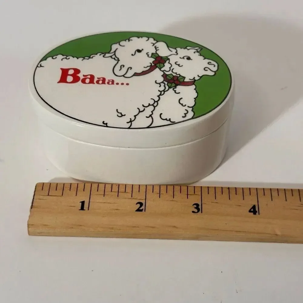 Fitz and Floyd Trinket Box 1978
